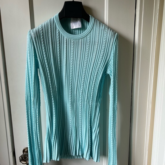 Givenchy top blue size large - Picture 1 of 4